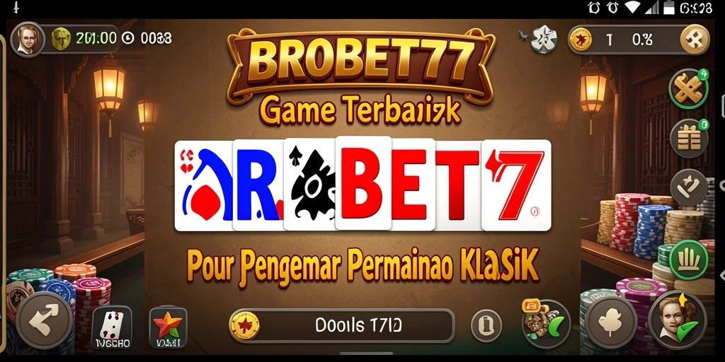 Tampilan gameplay seru di BROBET77 dengan grafis menarik.
