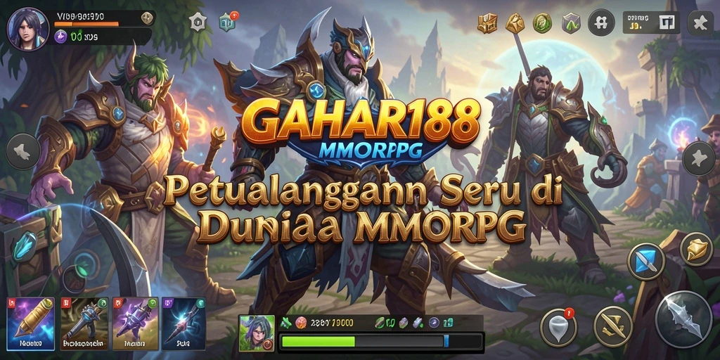 Gameplay GAHAR188 yang seru dan mendebarkan.