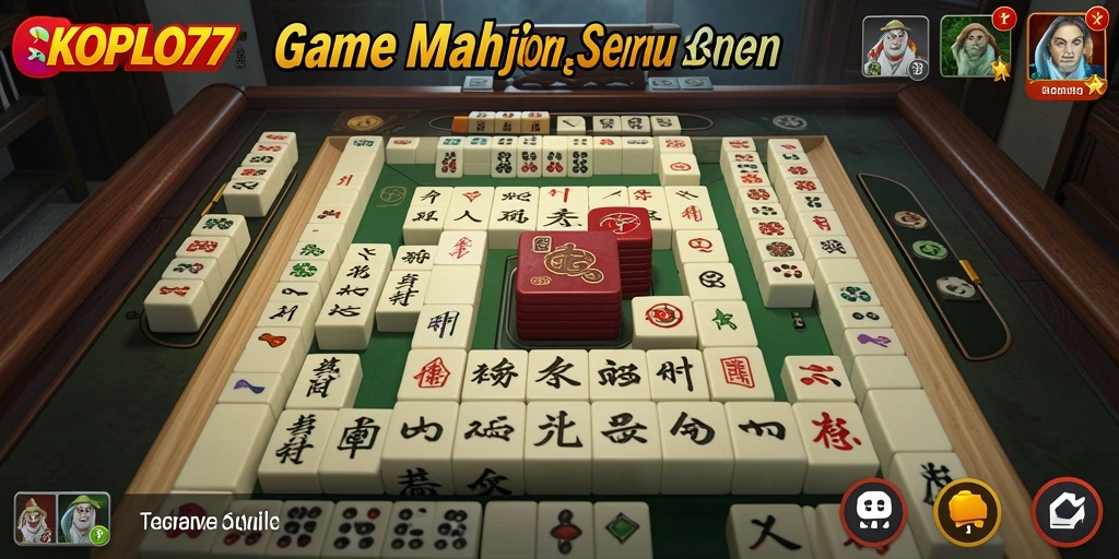 Tampilan menarik permainan Mahjong KOPLO77 yang memukau.