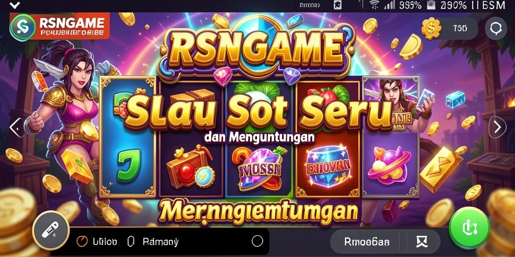 Screenshot permainan RSNGAME yang menunjukkan keseruan gameplay Slot.