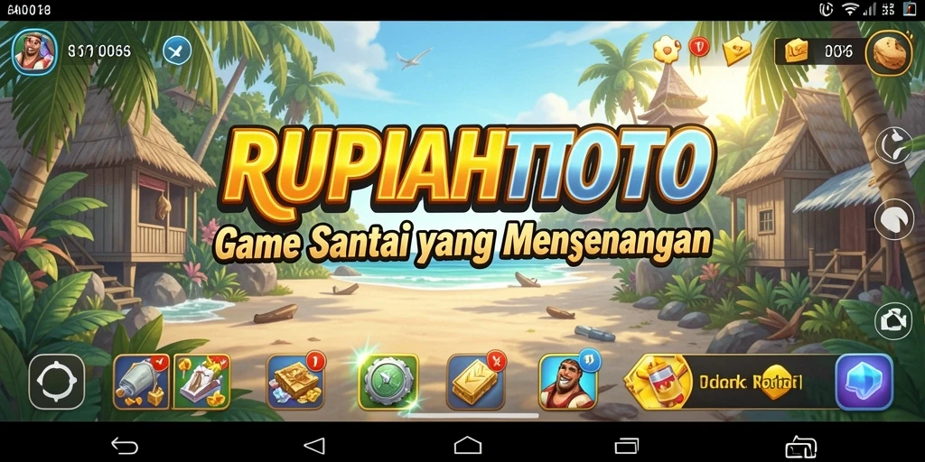 Tampilan gameplay seru dan berwarna-warni dari RUPIAHTOTO.